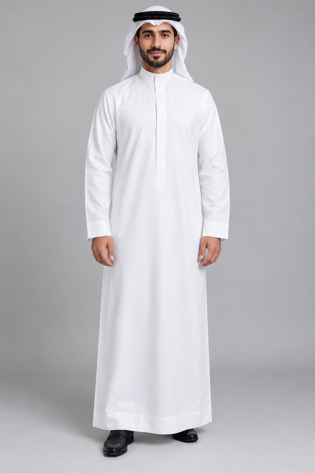 White thobe — illustrative CJC Heritage collection